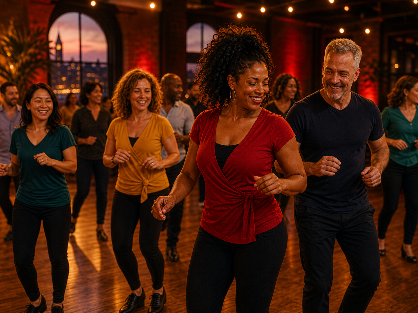 Salsa-led wellbeing and community event activity in Derby