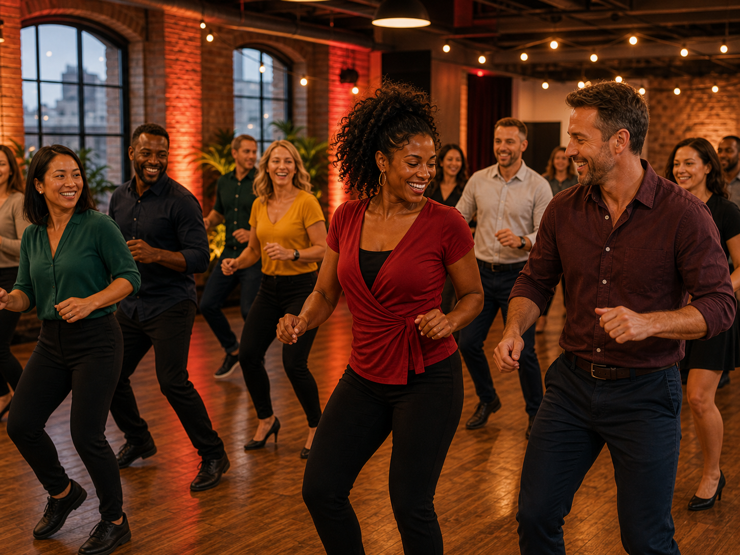 Salsa-led wellbeing and community event activity in Nottingham